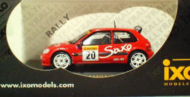 Citroen Saxo Super 1600 #20 MC 2001